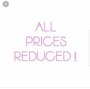 All prices reduced!Spring Cleaning!!